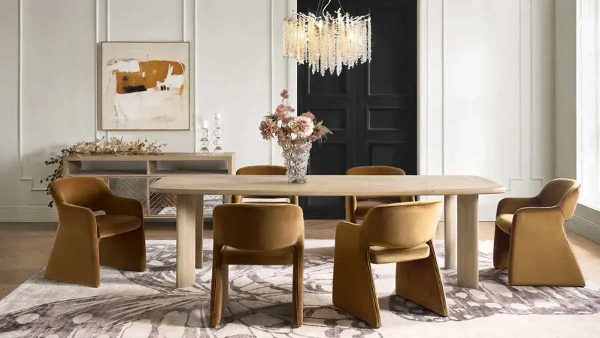 Mariposa Rug - Ivory/Dusty Mauve