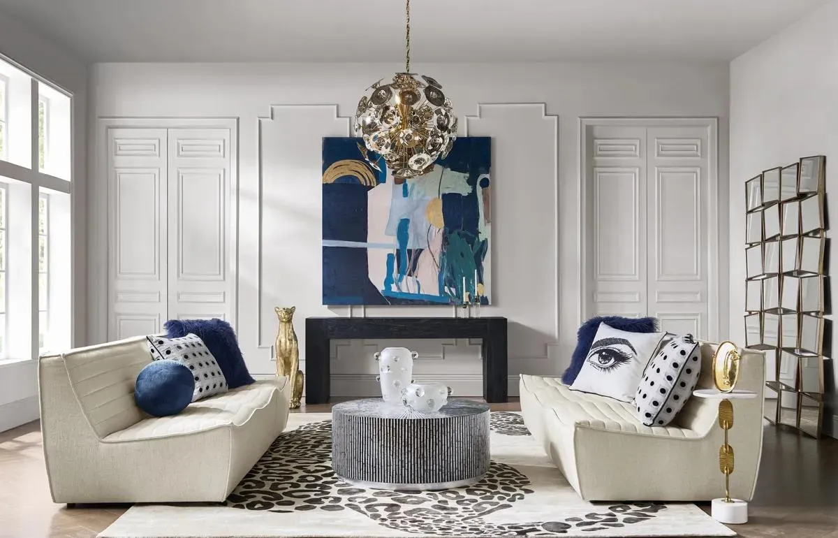 Pardus Rug - Ivory/Black