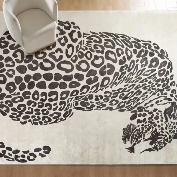 Pardus Rug - Ivory/Black