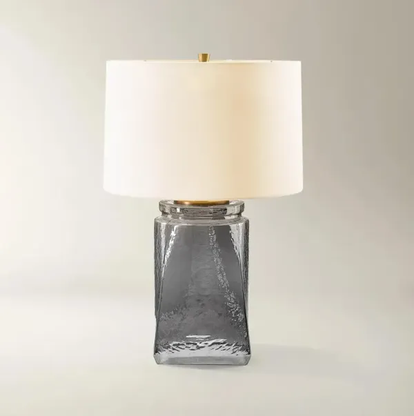 Rumi Reflective Glass Table Lamp