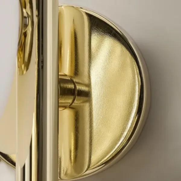 Radiante LED Globe Wall Sconce - Polished Gold