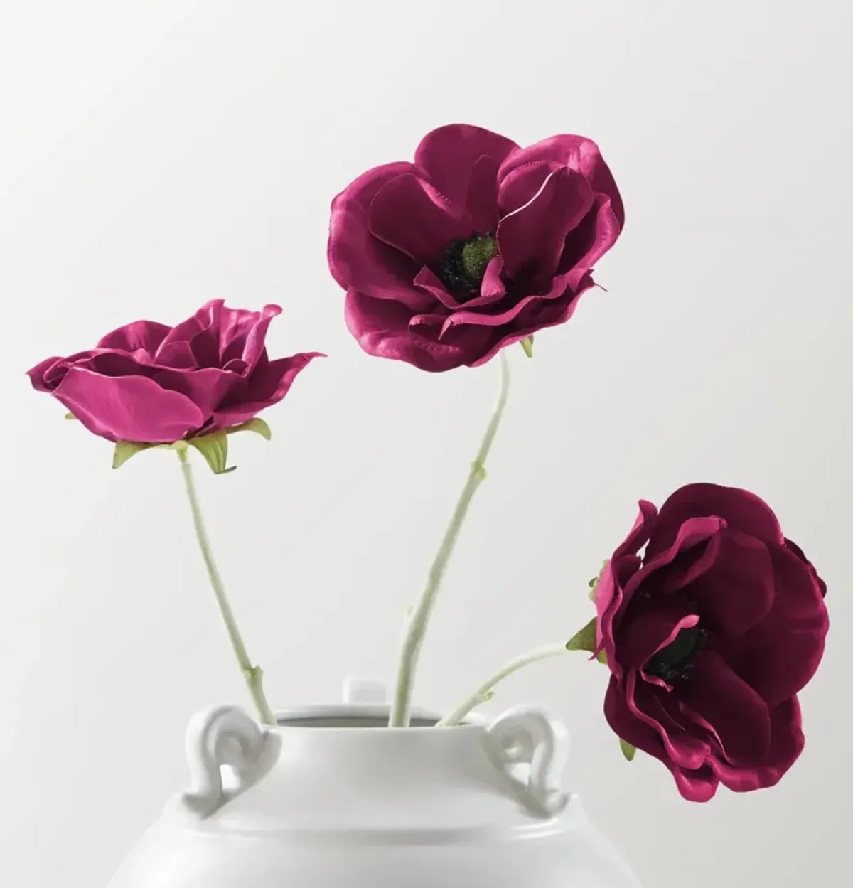 Anemone Berry 21" - Set of 3