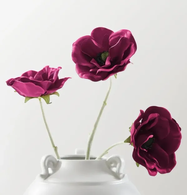 Anemone Berry 21" - Set of 3