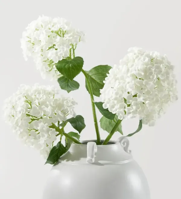 Hydrangea Ivory 26.5" - Set of 3