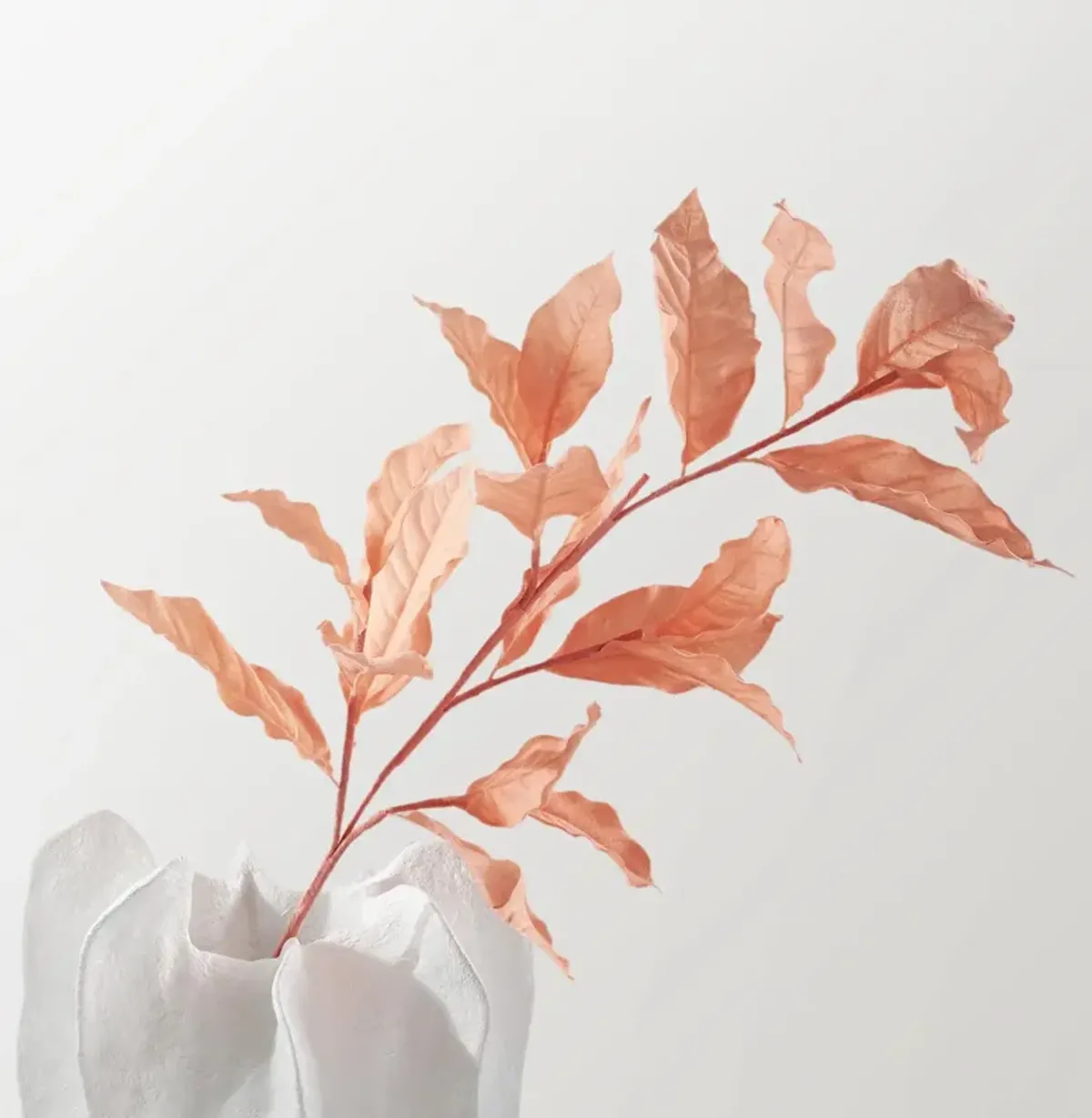 Magnolia Leaf Peach 59" - Set of 3