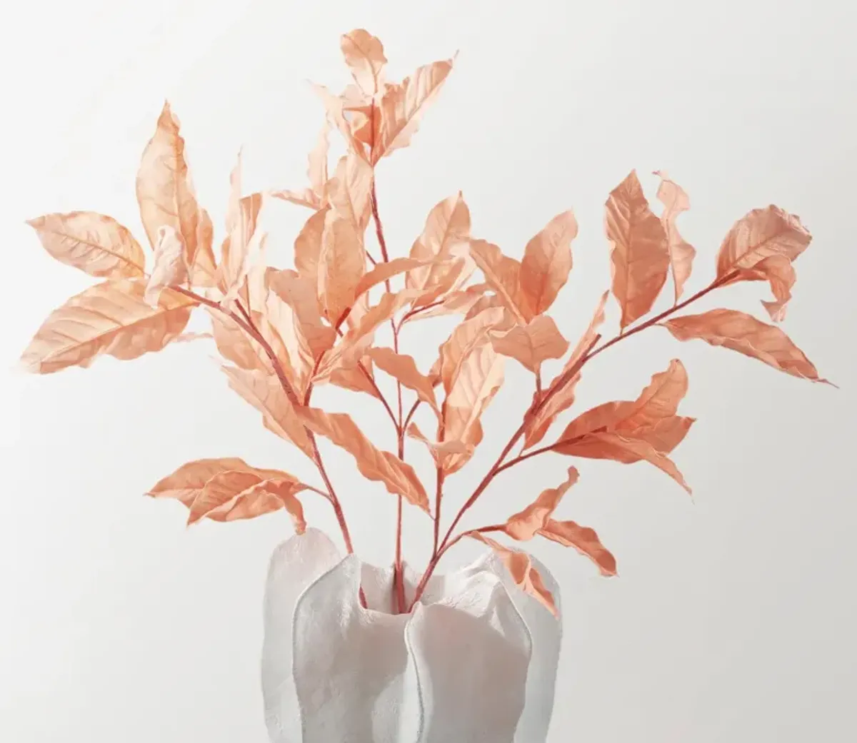 Magnolia Leaf Peach 59" - Set of 3