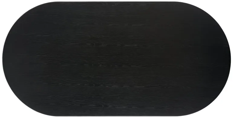Lassig Dining Table Black & Walnut