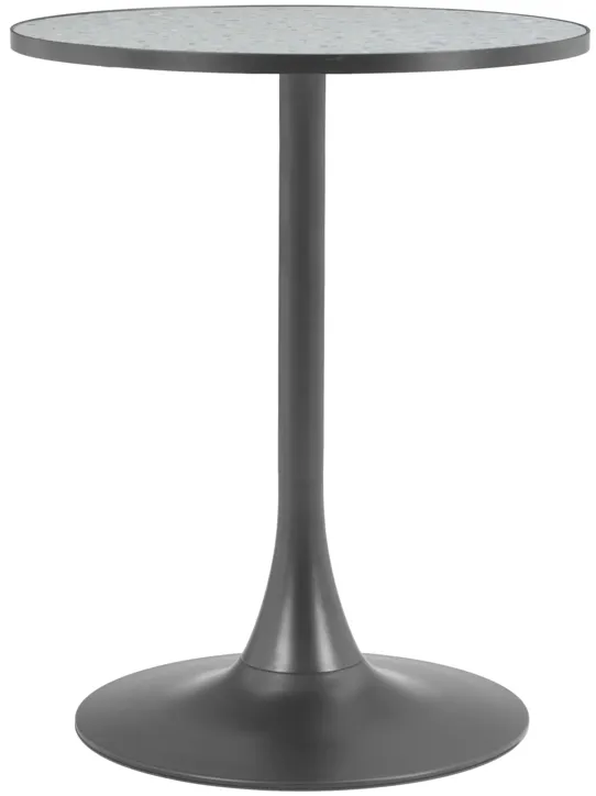 Bite Bistro Table Gray & Black