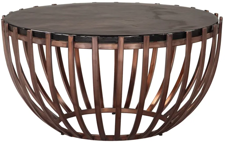 Kafig Coffee Table Bronze