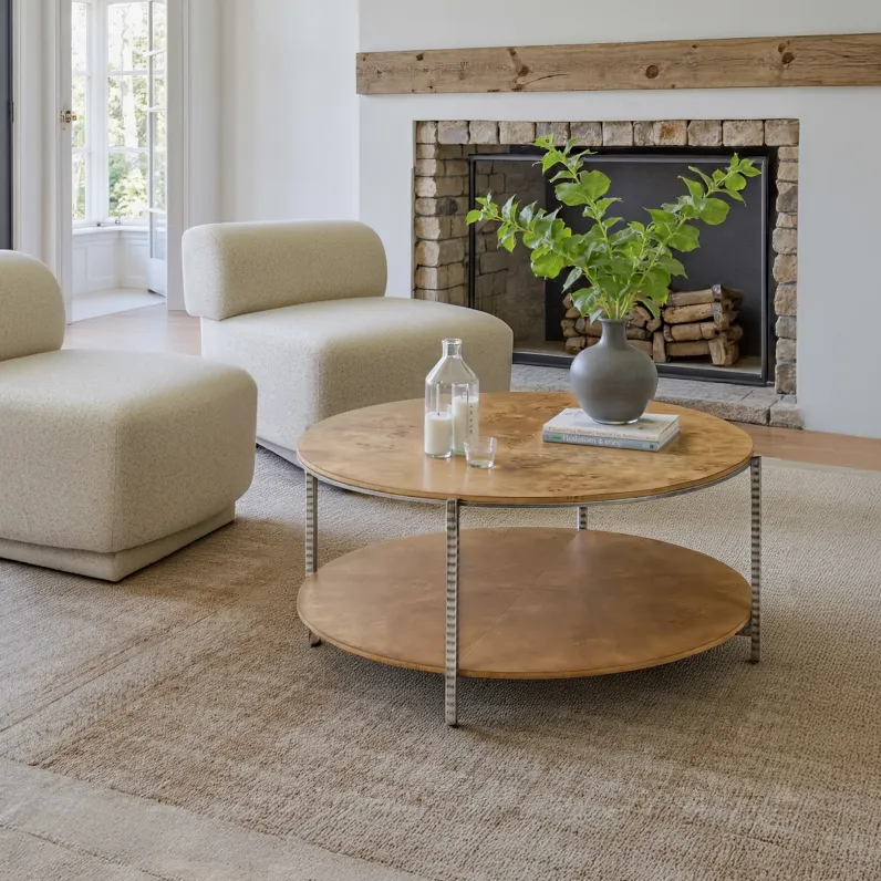 Adna Coffee Table Brown