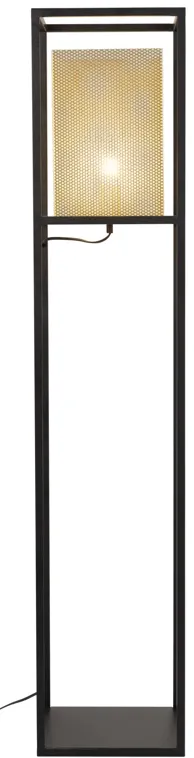 Yves Floor Lamp Gold & Black