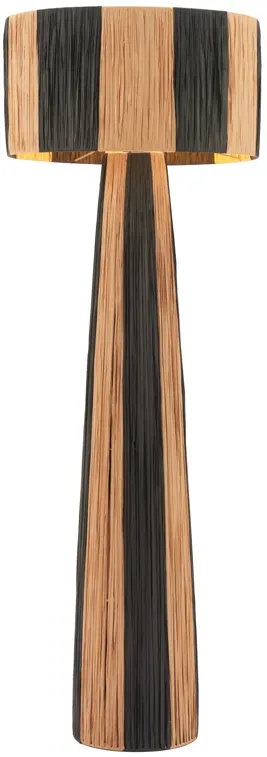 Gala Floor Lamp Black & Natural
