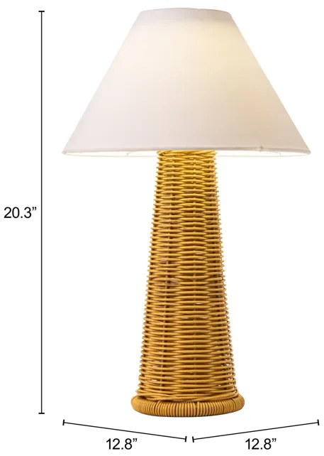 Palmia Solar Table Lamp Natural