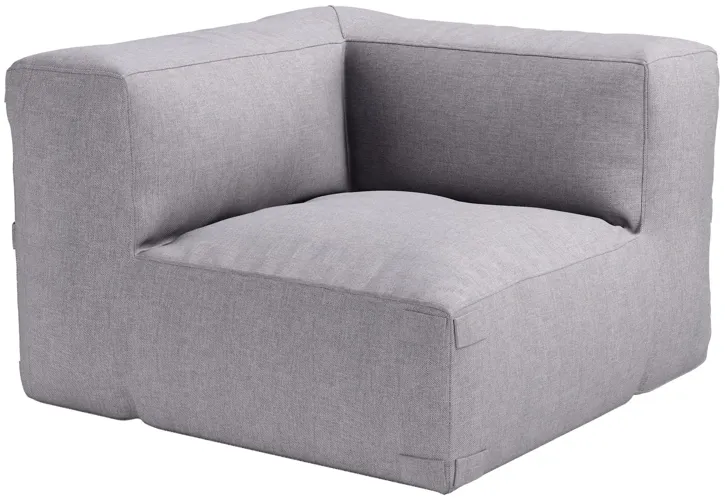 Luanda Corner Chair Gray